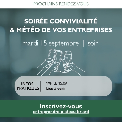 Soirée convivialité & Météo de vos entreprises